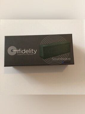 Fidelity Soundwave Portable Bluetooth Speaker - Black